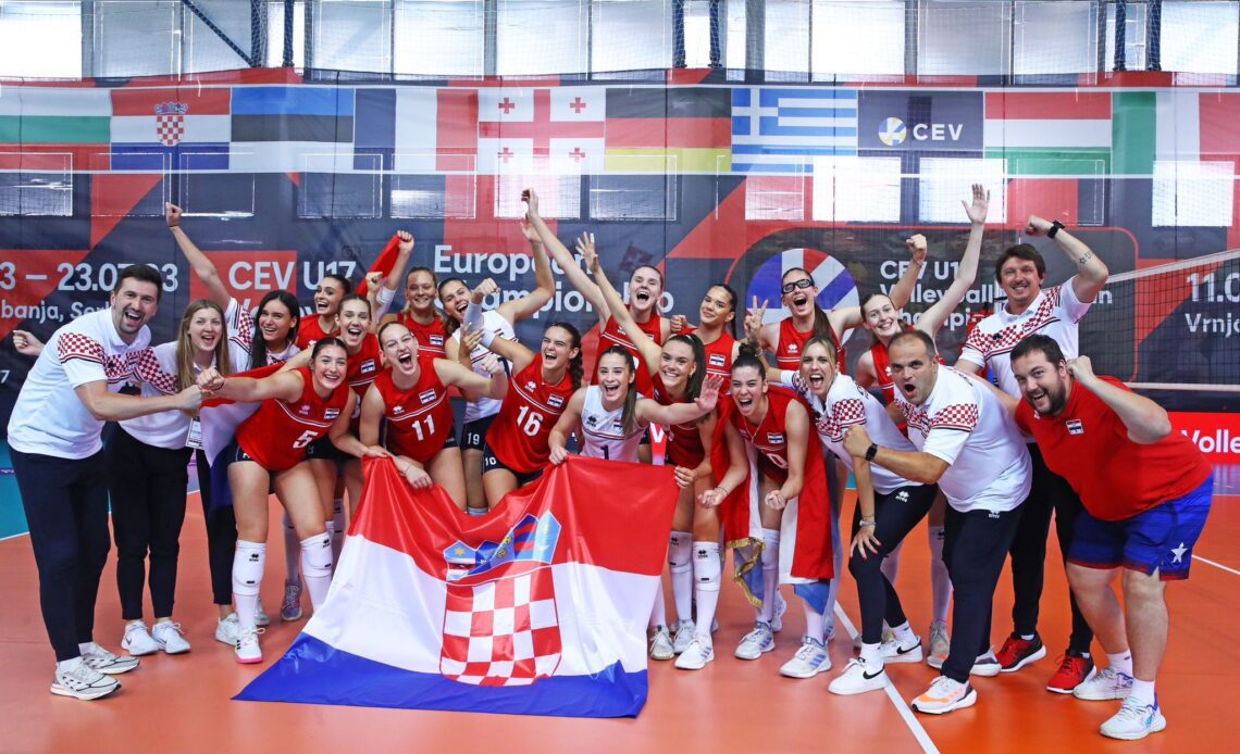 Croatian U17 Women’s Volleyball Team Triumphs with Bronze at European Championship in Serbia