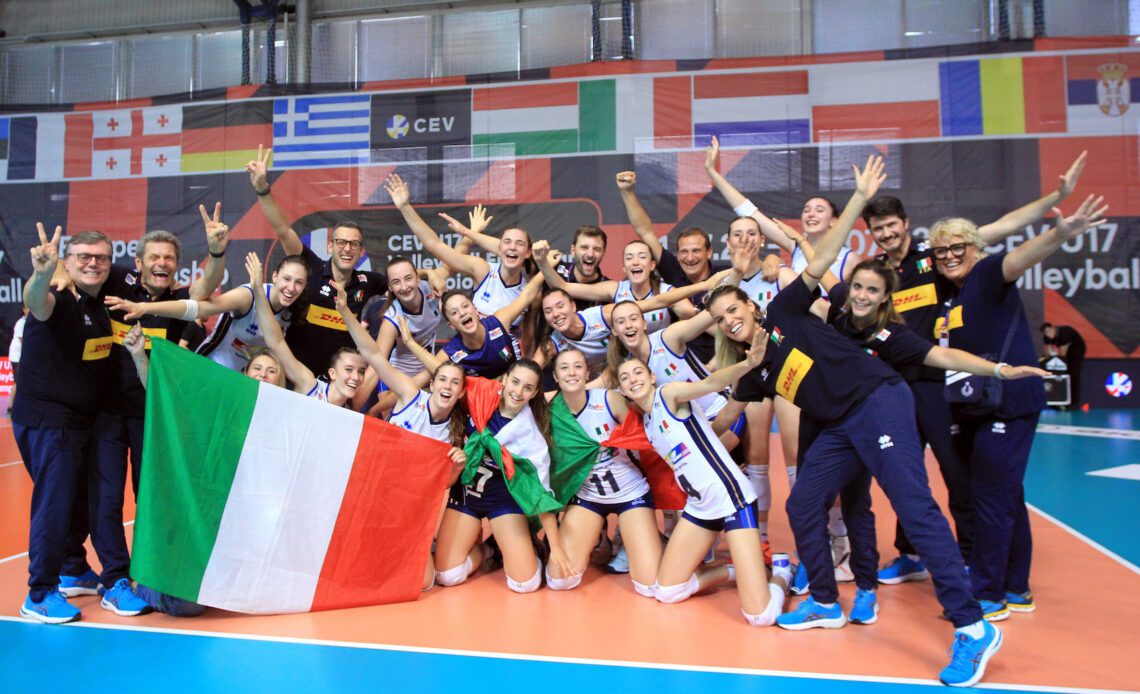 EUROVOLLEY U17 W: Italian U17 Women’s Volleyball Team Clinches European Championship Title