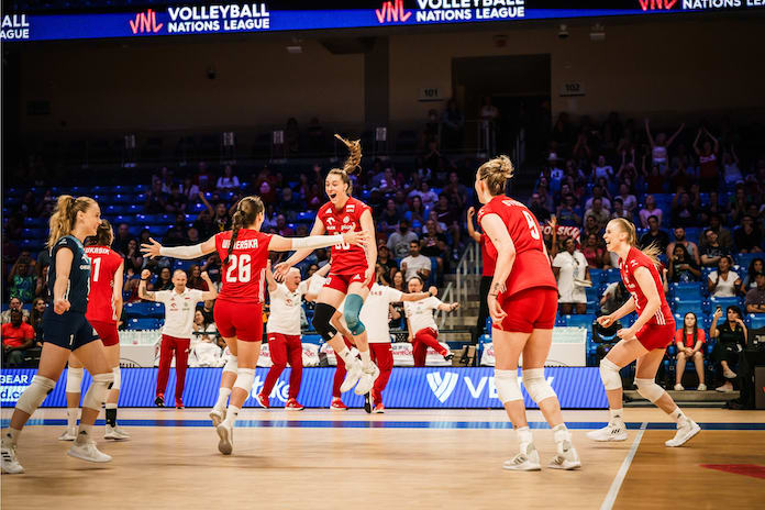 "Exactly as expected," Poland ousts Germany in Volleyball Nations League quarterfinals