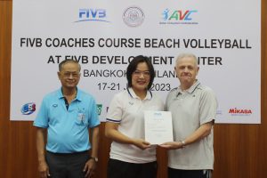 FIVB COACHES COURSE BEACH VOLLEYBALL CONCLUDES IN THAILAND