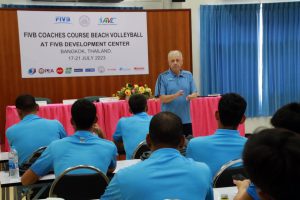 FIVB COACHES COURSE BEACH VOLLEYBALL WELL UNDERWAY IN THAILAND