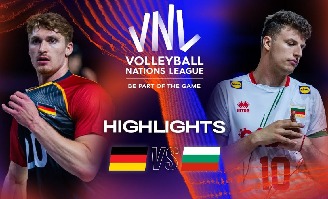 🇩🇪 GER vs. 🇧🇬 BUL - Highlights Week 3 | Men's VNL 2023