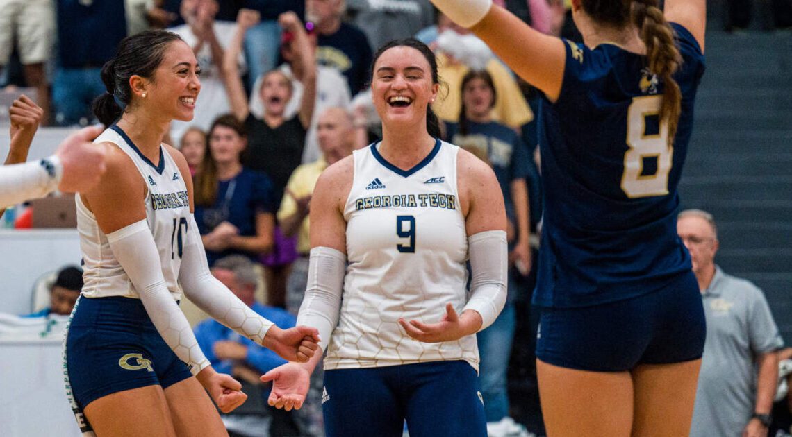 Georgia Tech Unveils 2023 Volleyball Schedule – Georgia Tech Yellow Jackets