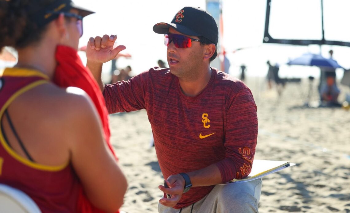 Gustavo Rocha Promoted to USC Beach Volleyball Associate Head Coach