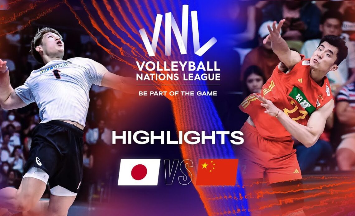 🇯🇵 JPN vs. 🇨🇳 CHN - Highlights Week 3 | Men's VNL 2023