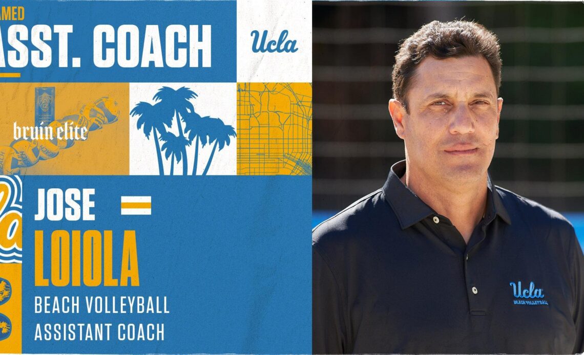 Jose Loiola Rejoins UCLA Beach Volleyball Staff