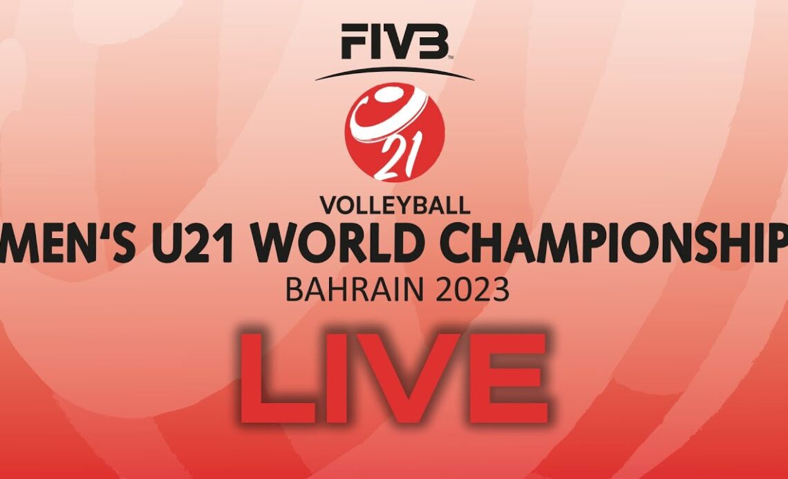 🔴 LIVE BRA 🇧🇷 vs. BEL 🇧🇪 - Manama | Pool F | Men's U21 World Championship