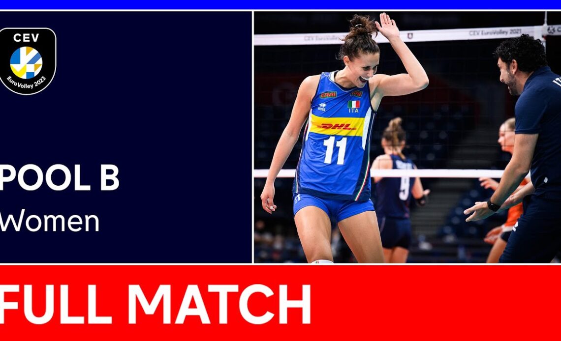 LIVE | Italy vs. Romania - CEV EuroVolley 2023