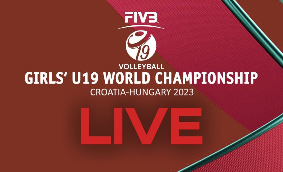 🔴LIVE THA🇹🇭 vs. PER🇵🇪 - Women's U19 World Championship | Pool C