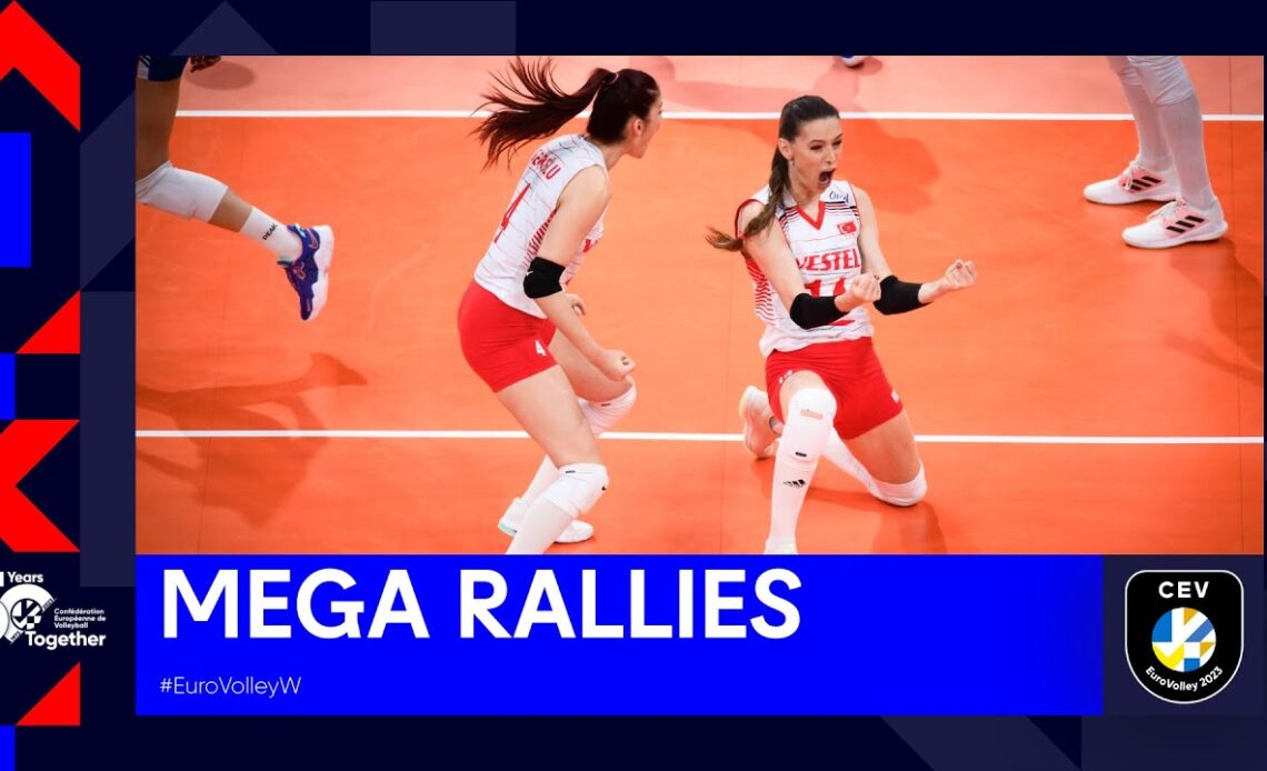Mouth Watering🤤Mega Rallies from the Women's EuroVolley 2021
