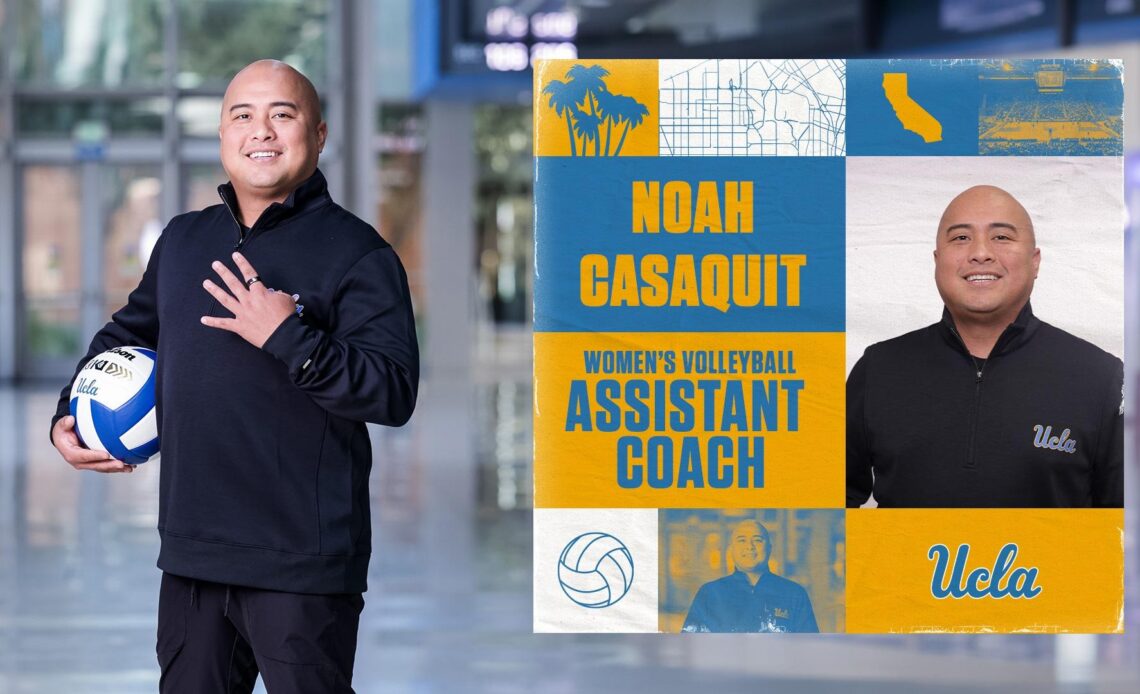 Noah Casaquit Named UCLA Women’s Volleyball Assistant