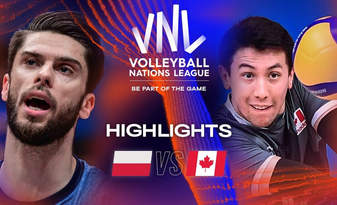 🇵🇱 POL vs. 🇨🇦 CAN - Highlights Week 3 | Men's VNL 2023