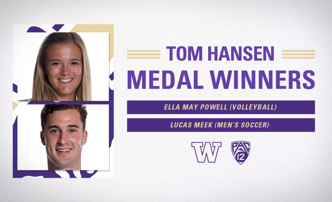 Pac-12 Conference Names Meek and Powell 2022-23 Tom Hansen Medal Winners