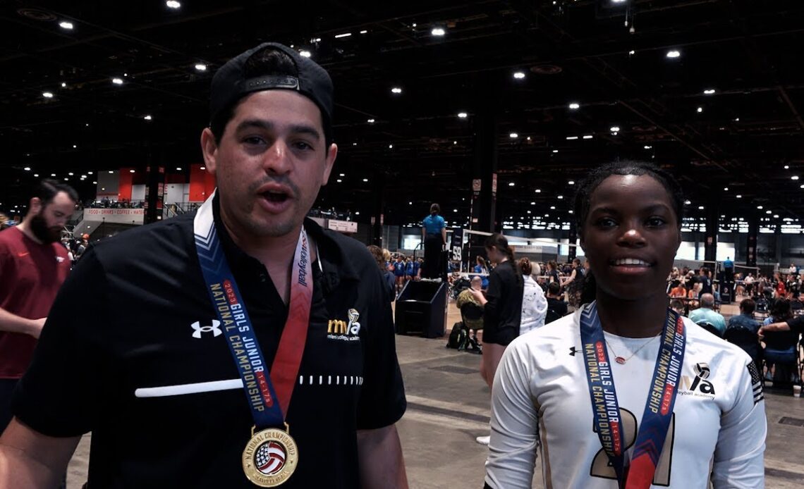 Pedro Penate and Bianca Hanks - MVA 16 | 2023 Girls Junior National Championship