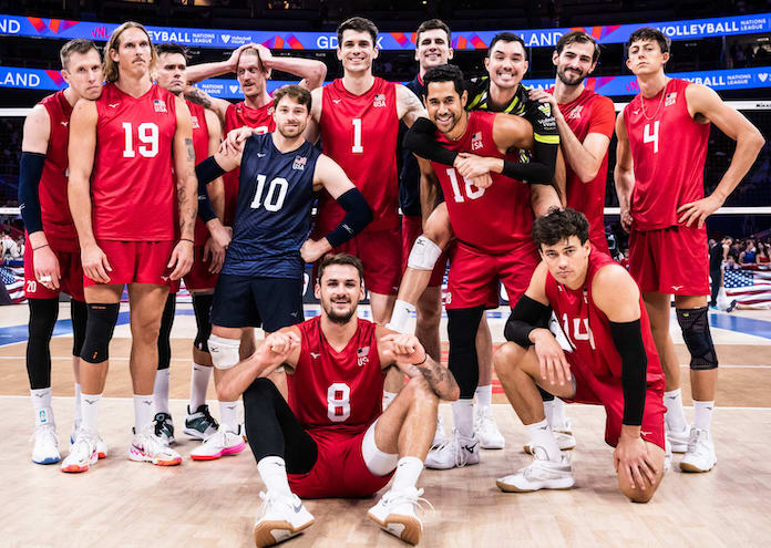 Poland pounds USA to win Volleyball Nations League gold; Japan take bronze