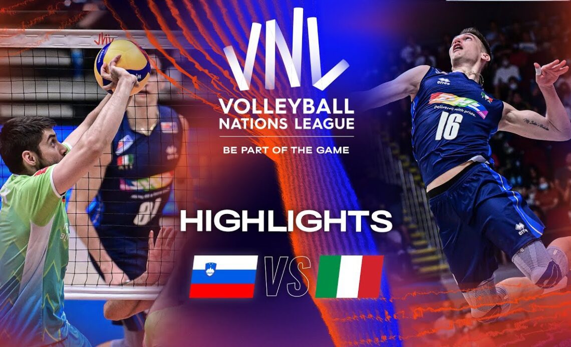 🇸🇮 SLO vs. 🇮🇹 ITA - Highlights Week 3 | Men's VNL 2023