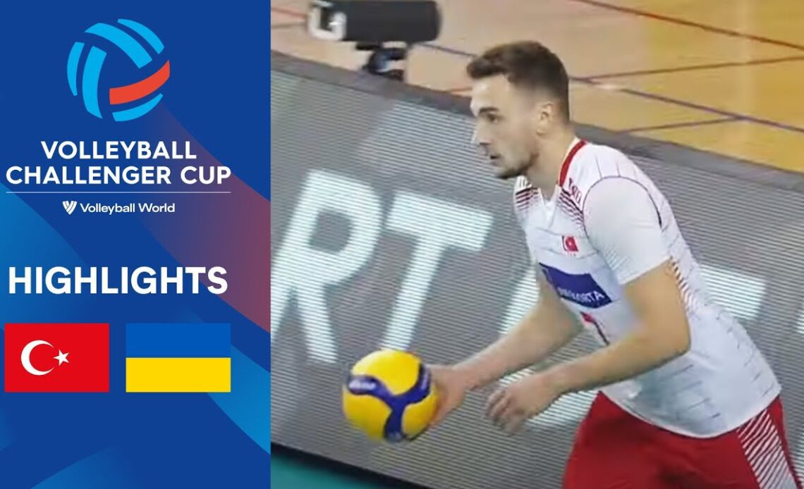 🇹🇷 TUR vs. 🇺🇦 UKR - Highlights Semi Finals | Men's Challenger Cup 2023