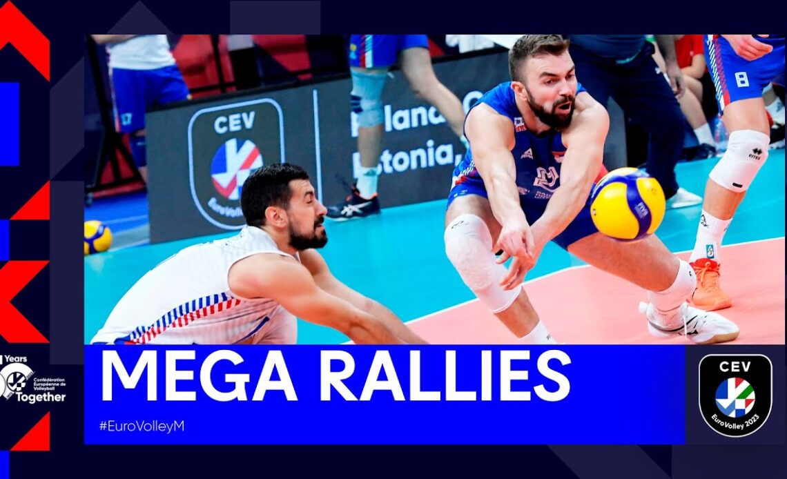 The Absolute Best Mega Rallies of EuroVolley 2021