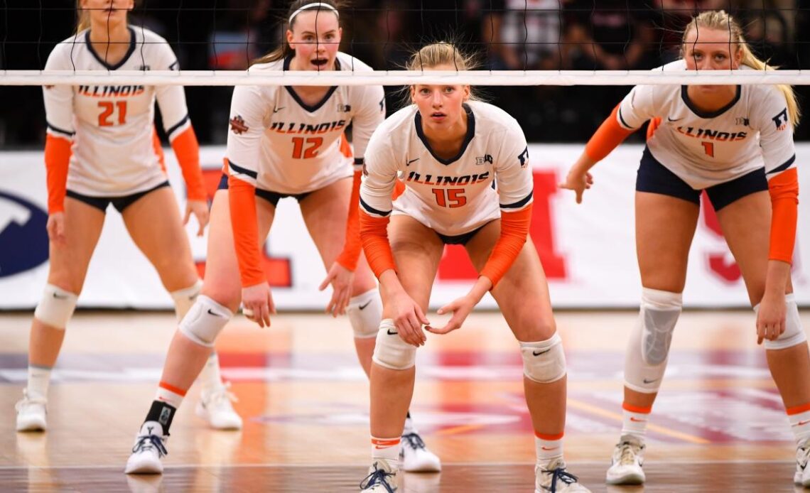 The college volleyball rotation, explained