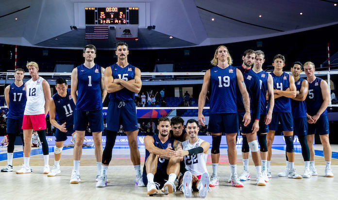 USA men sweep Bulgaria to finish 1st in Volleyball Nations League, on to Poland for quarterfinals