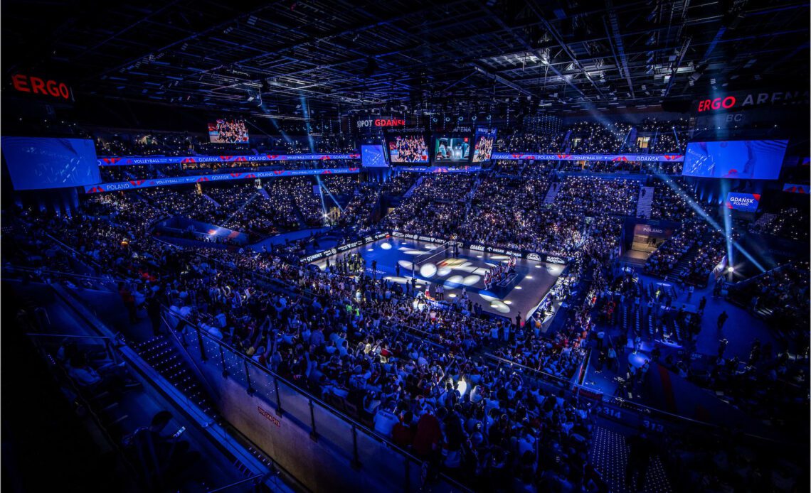 VNL 2023 Grand Final Showdown Poland vs USA in Gdansk VCP Volleyball