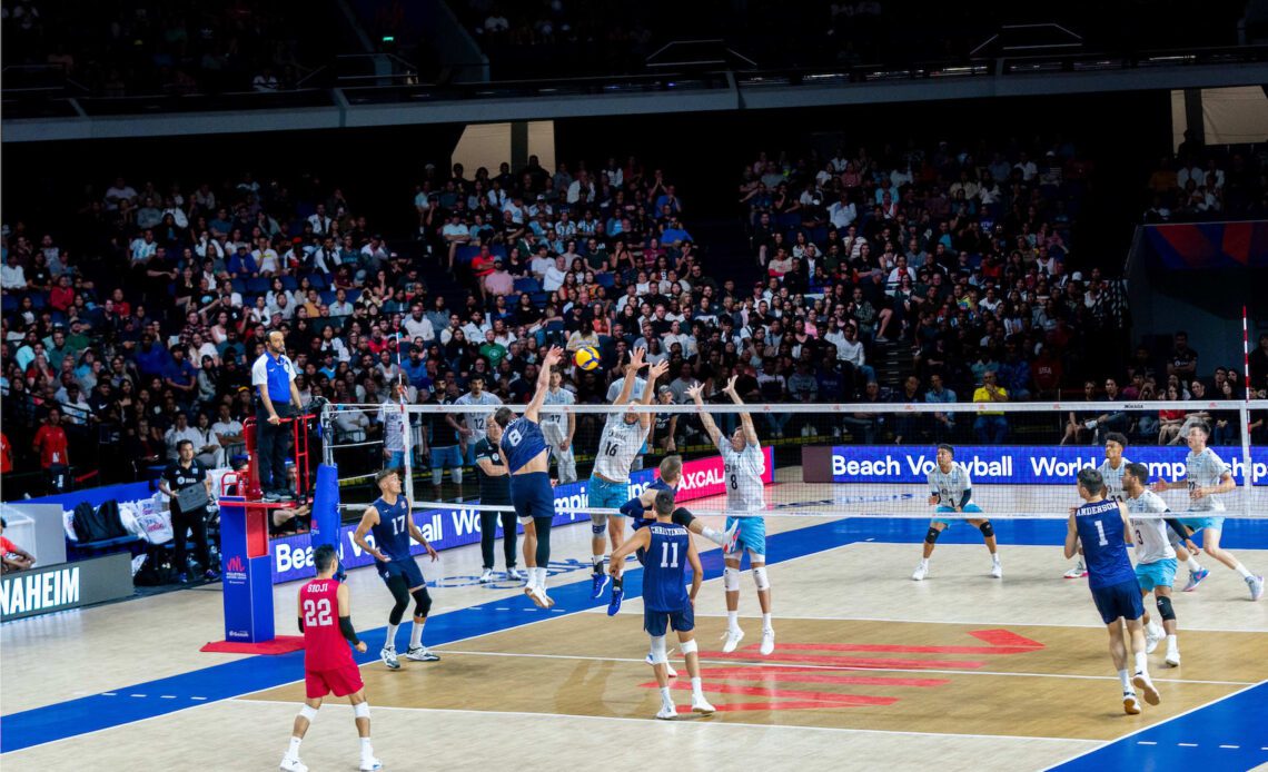 VNL M: France’s Determined Stride and Argentina’s Remarkable Comeback Steal Spotlight in VNL Pool 5 Showdown