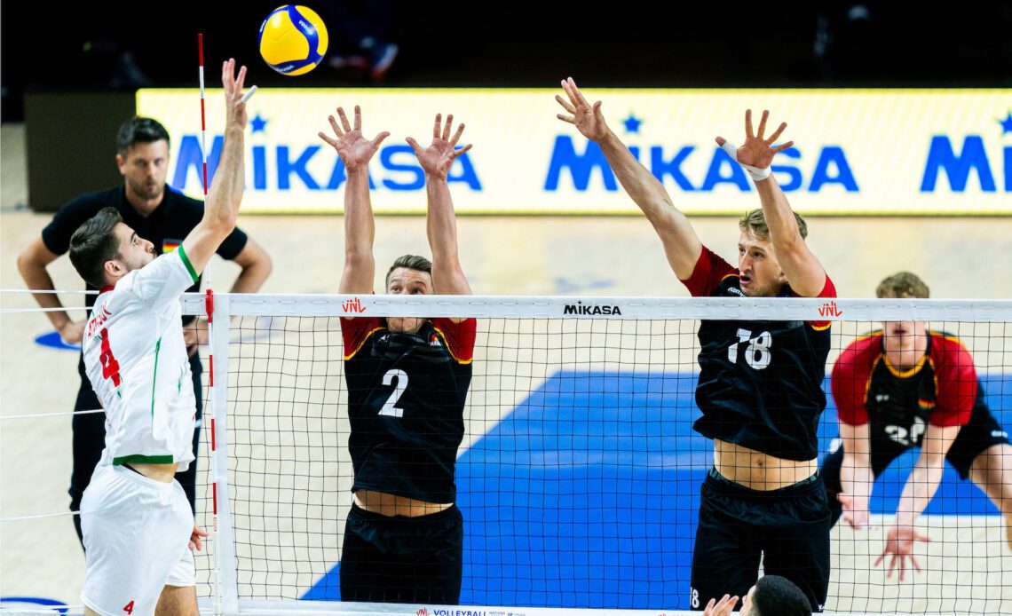 VNL M: Germany Skyrockets in Volleyball Nations League 2023 Standings Following Convincing Victory Over Bulgaria
