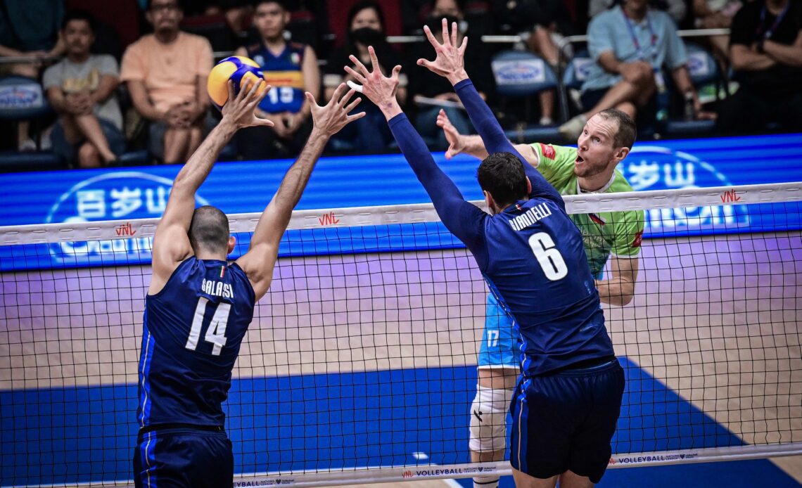VNL M: Italy, Poland, and Japan Secure Victories in Pool 6 Matches at VNL 2023