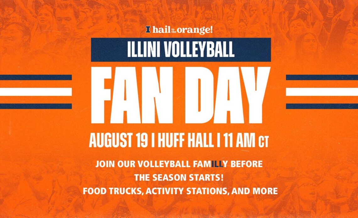 Volleyball Fan Day Set for August 19