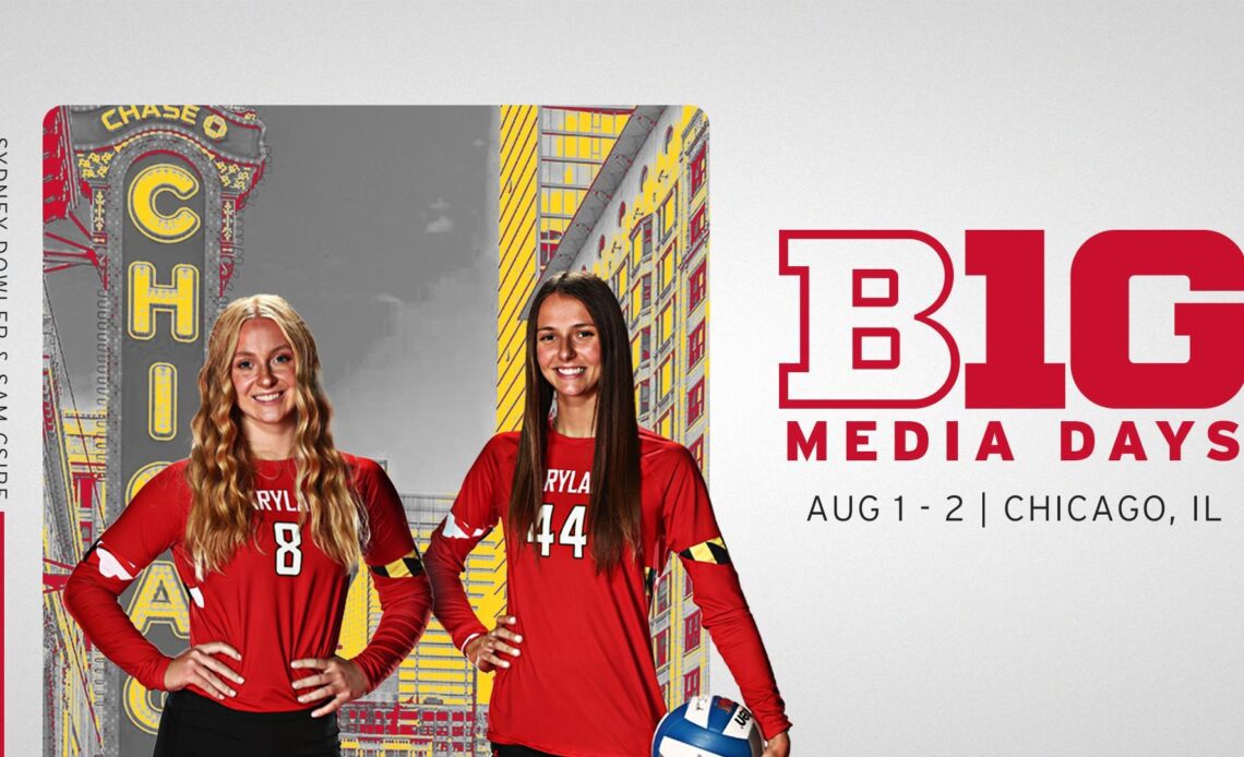 Volleyball Heads To Chicago For Big Ten Volleyball Media Days