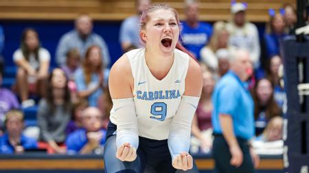 Mabrey ShaffmasterUniversity of North Carolina Volleyball v DukeCameron Indoor ArenaChapel Hill, NCSunday, October 23, 2022