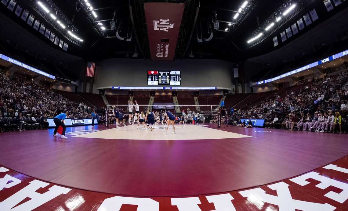 A&M Volleyball Slated for Five SEC Network Broadcasts - Texas A&M Athletics