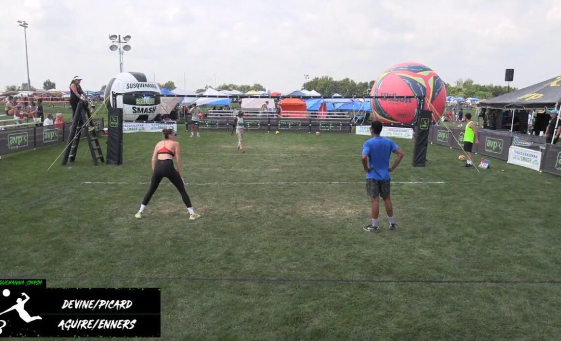 AVP Grass | Susquehanna Smash Aguire/Enners VS DevVine/Picard | Reverse COED AA