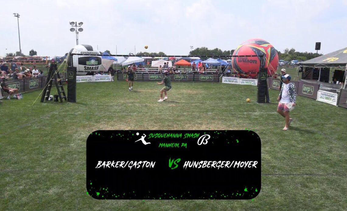 AVP Grass | Susquehanna Smash Barker/Gaston VS Hunsberger/Moyer | Men's Open Semi Final