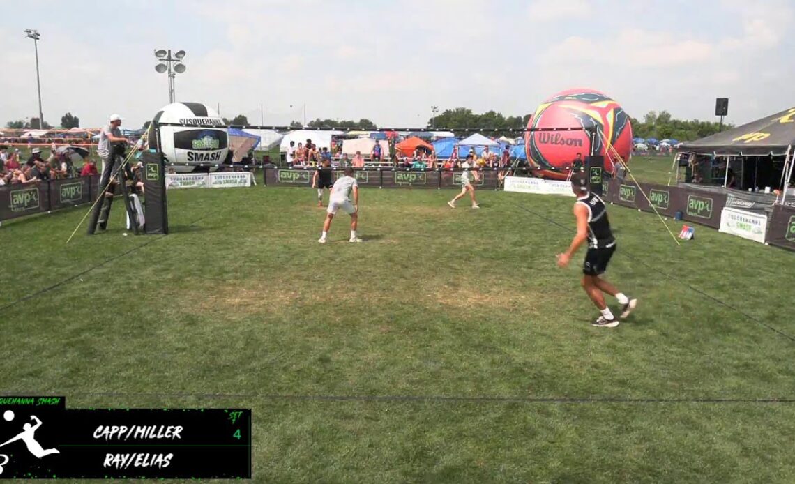 AVP Grass | Susquehanna Smash Capp/Miller VS Ray/Elias | Men’s Quarter Finals