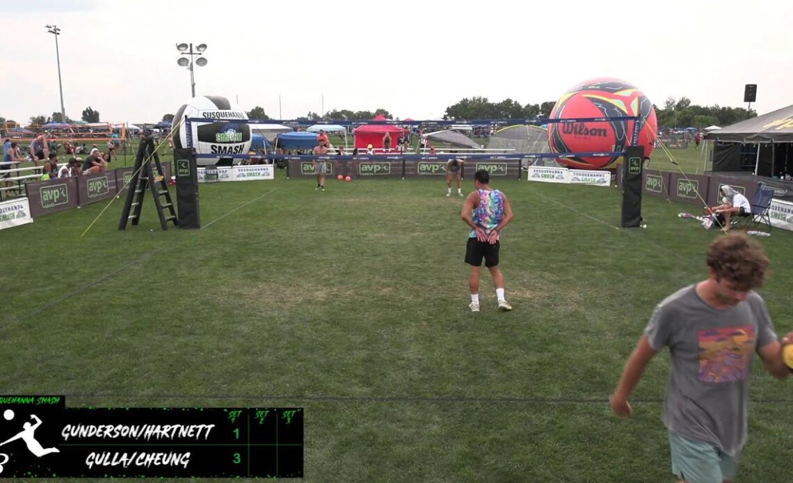 AVP Grass | Susquehanna Smash | Gunderson/Hartnett VS Gulla/Cheung | Men’s Open