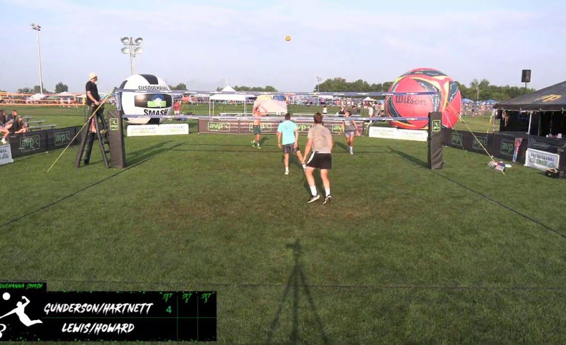 AVP Grass | Susquehanna Smash |Gunderson/Hartnett VS Lewis/Howard| Men’s Round of 32