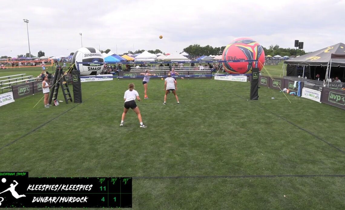 AVP Grass | Susquehanna Smash | Kleespies/Kleespies Vs Dunbar/Murdock | Women’s Open