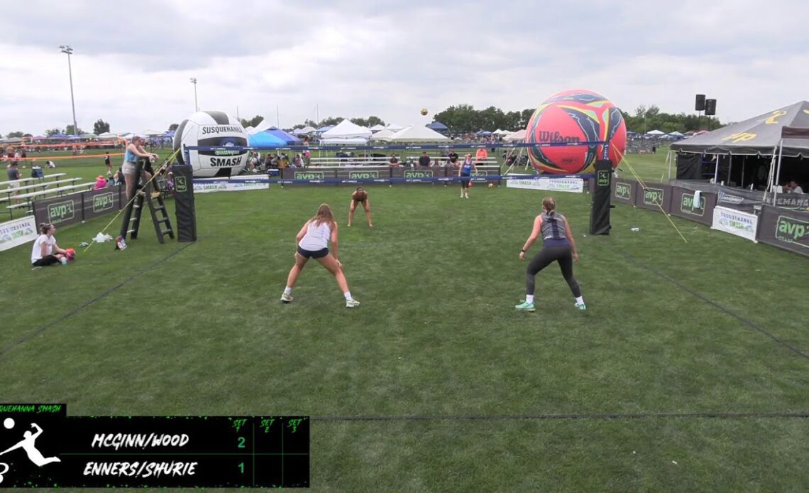 AVP Grass | Susquehanna Smash | McGinn/Wood VS Enners/Shurie | Women’s Open