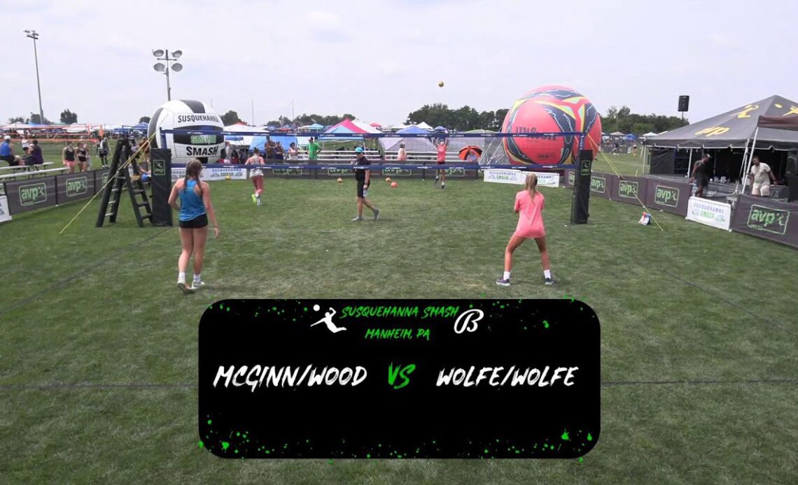 AVP Grass | Susquehanna Smash | McGinn/Wood VS Wolfe/Wolfe Women’s Open Finals