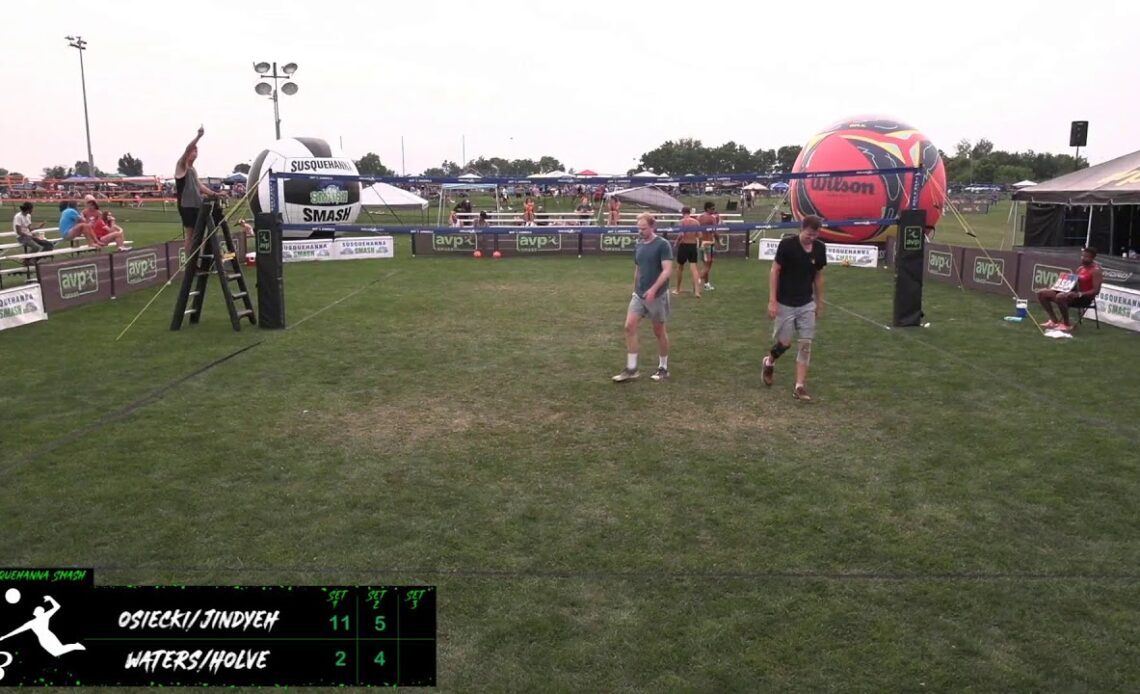 AVP Grass | Susquehanna Smash |Osiecki/Jindyeh VS Waters/Holve| Men’s Open