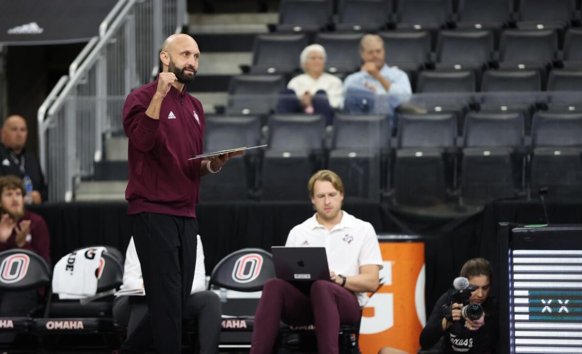 Aggies Win Opening Match of Morrison Era, 3-1 - Texas A&M Athletics