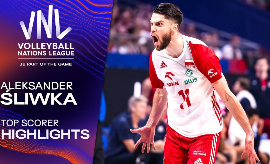 BEST OF | Aleksander Sliwka | VNL 2023 | Player Highlights