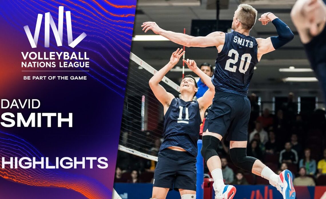 BEST OF | David Smith | VNL 2023 | Player Highlights