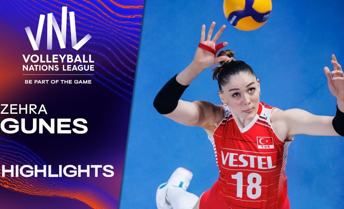 BEST OF | Zehra Gunes | VNL 2023 | Player Highlights