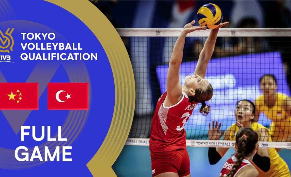 CHN🇨🇳 vs. TUR🇹🇷 - Women’s OQT 2019 - Full Match