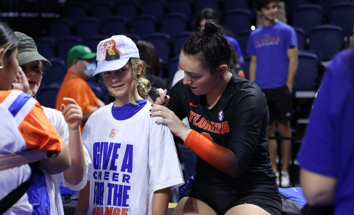 Florida Volleyball Set for Exhibition Match Against Stetson