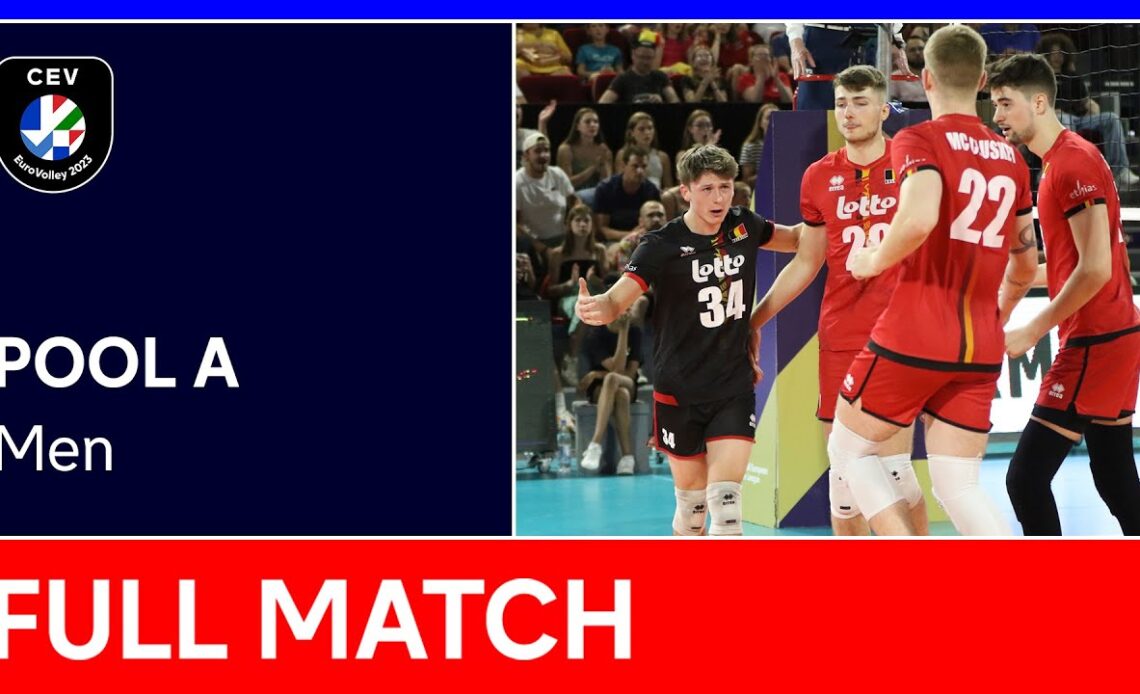 LIVE | Belgium vs. Italy - CEV EuroVolley 2023