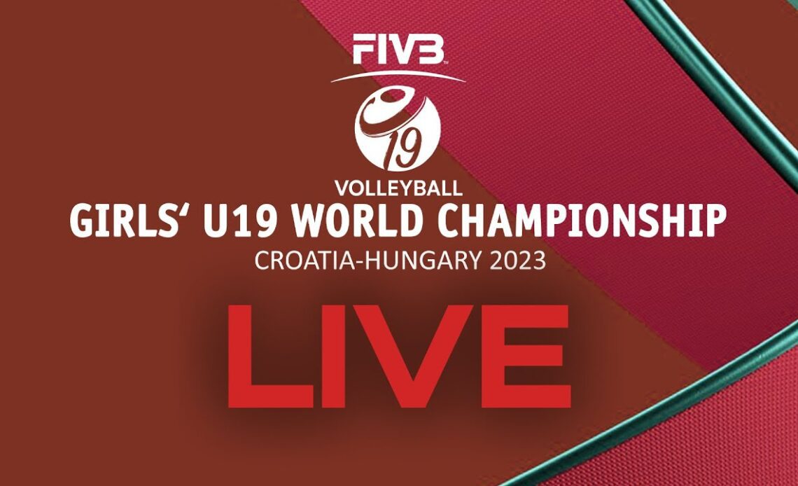 🔴LIVE CRO🇭🇷 vs. GER🇩🇪 - Women's U19 World Championship | Pool B