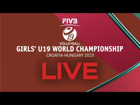 🔴LIVE EGY🇪🇬 vs. DOM🇩🇴 - Girls' U19 World Championship | Playoffs 13-16